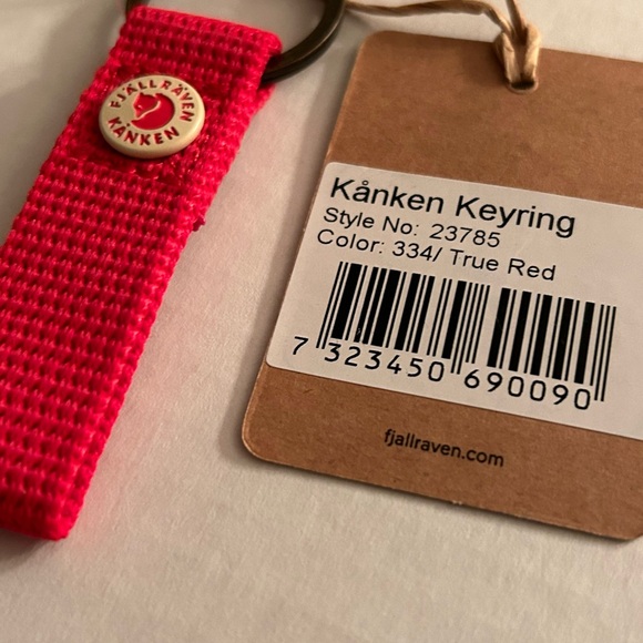 Fjällräven Kånken Keyring Set - Red, Blue, Rainbow - Picture 6 of 10